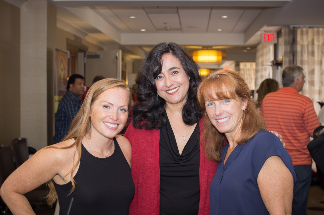Linda Pliagas (center) with Mina Starsiak & Karen E. Laine from HGTV’s GOOD BONES